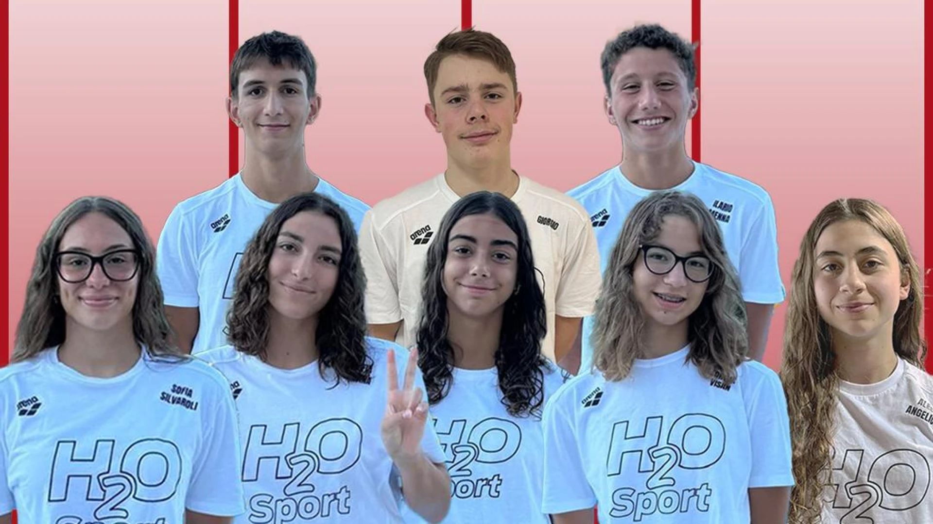 H2O Sport, otto atleti compongono la spedizione tricolore  di Riccione
